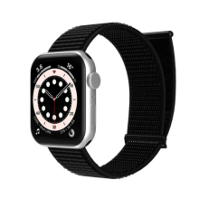 Nailonranneke Apple Watchille Black S