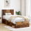 VidaXL vidaXL Headboard Old Wood Engineered Wood 1