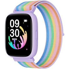 Smart Watch for Kids, 1.8" Fitness Tracker Watch with Pedometer | Heart Rate, Sleep Monitor, IP68 Waterproof, Step Counter, Puzzle Games