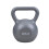 Living And Home Grey 30lbs Strength Training Kettlebell with Non-Slip Handle 4