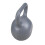 Living And Home Grey 30lbs Strength Training Kettlebell with Non-Slip Handle 5