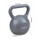 Living And Home Grey 30lbs Strength Training Kettlebell with Non-Slip Handle 7