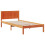 VidaXL vidaXL Bed Frame Brown 75 x 190 cm Solid Pine wood 3