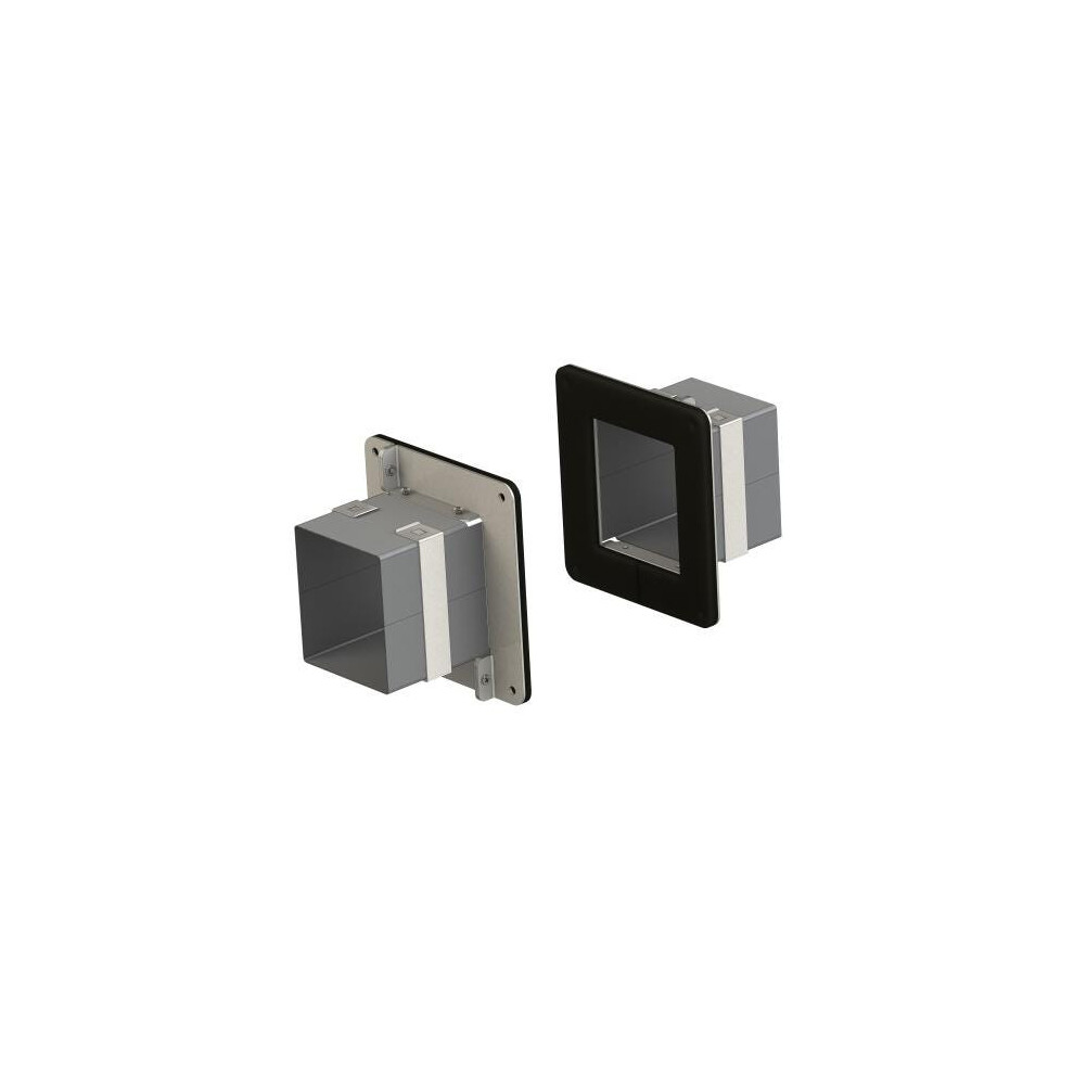 Ez-Path Series 44+ Retrofit Wall Fixing Plate Pair - 1-Gang 5056750320191