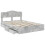 VidaXL vidaXL Storage Bed Concrete Grey 150 x 200 cm Engineered Wood 3