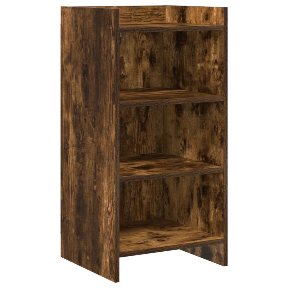 Vidaxl Sideboard Smoked Oak 40 X 36 X 80 Cm Engineered Wood