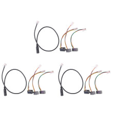 9x4P4C RJ9-Kabel, 3,5-mm-Smartphone-Headset-auf-RJ9-Adapterkabel, Adapterkabel-Konverter für IP-Telefone