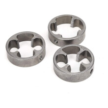 Pipe Thread Cutting Tool PVC Thread Maker NPT Round Tool Set Pipe Threader Plumbing Tool, PVC Thread Tool