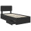 VidaXL vidaXL Bed Frame with Drawer Black 75 x 190 cm Engineered Wood 5