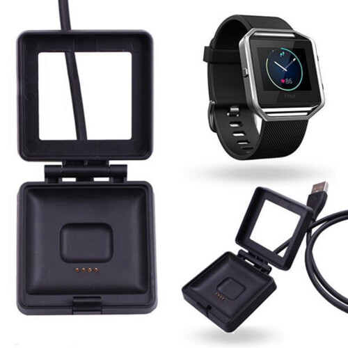 Compatible with for Fit-Bit Blaze Charger, Replacement USB Charging Cable Cord Cradle Dock for Blaze  Watch 2