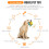 HAOAN Squeaky Dog Toys για Επιθετικά Μασώμενα Σκυλιά: Μπάλα Μασήματος από Λαστιχένιο 3