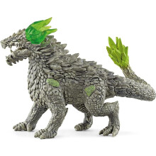 Schleich Eldrador - Stone Dragon Toy Figurine - Kids Ages 7+ | 70149 | Monster Figurine, Battle Creature Toy for Boys 7+, Fantasy Beast