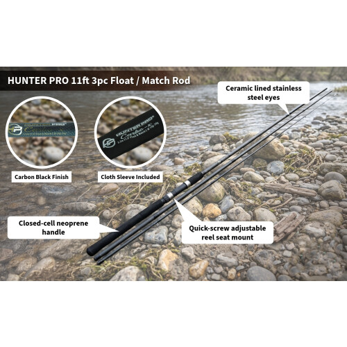 Hunter Pro Carbon-X 11' Match Rod 2