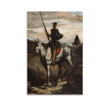 Affiche Don Quichotte de Picasso, tableau sur toile 40 x 60 cm (16 x 24 pouces), compatible avec Picasso, cadeau de décoration intérieure.