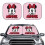 τεμάχια Mickey Mouse παρμπρίζ αντηλιακό για αυτοκίνητο πτυσσόμενα καλύμματα 2