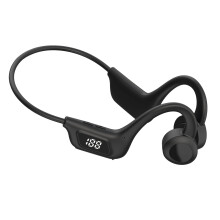 Casque Bluetooth sans fil EQWLJWE, casque ostéoconducteur, casque sport avec crochet d'oreille, casque professionnel, casque Bluetooth en