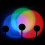 Projecteur d'ambiance RGB avec fond coucher de soleil, télécommande et application Bluetooth. 5