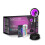 Projecteur d'ambiance RGB avec fond coucher de soleil, télécommande et application Bluetooth. 6