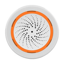 Tuya ZigBee älykäs sireenihälytysääni ja valosireeni lämpötila- ja kosteusanturi kodin turvahälytys Tuyalle