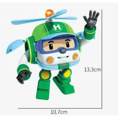 Robocar Poli Roy Transformer Robot, Μετασχηματιζόμενο Παιχνίδι Αυτοκίνητο, Παιχνίδι Έκτακτης 1