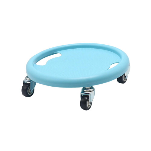 Buikspierschijftrainer met antislip, blauw 1