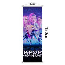 K-POP Huntress Witch Canvas Scroll Poster 40x120cm (A)