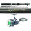 Hunter Pro 8 ft Predator Spinning Combo: Carbon Telescopic Rod & Reel 1