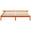 VidaXL vidaXL Bed Frame Wax Brown 180 x 200 cm Solid Pine Wood 3
