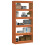 VidaXL vidaXL Book Cabinet Wax Brown 80 x 30 x 167.5 cm Solid Pine Wood 2