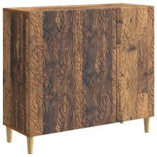vidaXL Sideboard Old Wood 89 x 34.5 x 80 cm Engineered Wood
