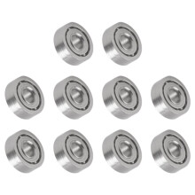 10Pcs 681ZZ Miniature Bearings Metal Open Micro-Bearing 1X3X1mm