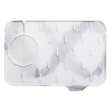 YOBOLK Liquidación Organizador de cocina Almacenamiento - Almohadilla de silicona de doble cara a prueba de salpicaduras para fregadero, compatible