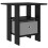 VidaXL vidaXL Bedside Table Black Oak 41 x 40 x 45 cm Engineered Wood 2