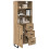 VidaXL vidaXL Highboard with Drawer 2 pcs Artisan Oak Engineered Wood 3
