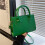Stilvolle quadratische Tasche Green 3