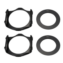 2pcs 58mm Adapter Ring + 3-Slot Filter Holder for Cokin P Series Camera