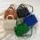 Stilvolle quadratische Tasche Green 5