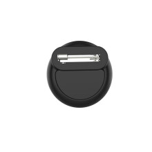 Silikon AirTag Hülle mit Schlüsselanhänger Black