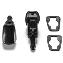 2Pc for Caliber Windshied Wiper Washer Nozzle Spray 2007-2012 & 2Pcs Windscreen Washer Jet Water Spray Jets Nozzle
