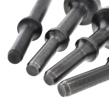 4Pc Air Hammer  Air Chisel Hard Steel Solid Impact Hammer  Support Pneumatic Tool for Knocking / Rusting Removal