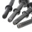 4Pc Air Hammer  Air Chisel Hard Steel Solid Impact Hammer  Support Pneumatic Tool for Knocking / Rusting Removal 1