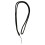 6X Nylon Cord Braid Cord for Camera Necklace Black 7