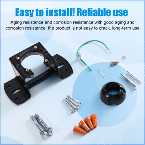 Ceiling Fan Bracket, Fan Mounting Bracket , Flat & Sloped Ceiling Universal Fan Support Bracket 2