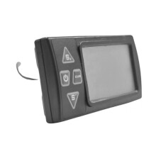 4x Bicicleta Eléctrica S861 Pantalla LCD 6PIN para 24V 36V 48V Ebike Control Manual Velocímetro Conector Impermeable