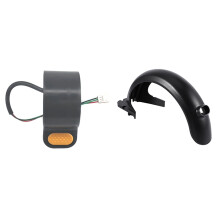 1 Pcs Rear Mudguard Tyre Guard Replacements & 1 Pcs Hoverboard Throttle Booster Accelerator