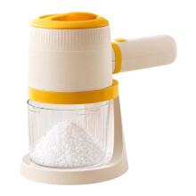 Máquina Eléctrica de Hielo Raspado para Conos de Nieve, Afilador de Hielo Portátil de Mano con Motor Silencioso, Amarillo UE