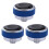 Mizh3pcs Interrupteur de commande de climatisation Bouton AC Compatible avec Focus2 3 (Bleu) 1