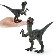 Hra na párování zvířat pro děti ve věku 2-4 roky, hlava a ocásek, realistický model dinosaura, živý velociraptor pro batolata 1+