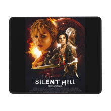 Alfombrilla de ratón Silent Hill con borde de goma, alfombrilla de escritorio, bloc de notas, alfombrilla de juego multicódigo para ordenadores