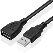 Simyoung USB2.0 Typ A Hane/Hona Förlängningskabel för Dator Skrivare PC-Sladd 10FT Svart